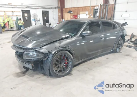 2022 Dodge Charger Scat Pack Widebody из США, поврежденный, VIN 2C3CDXGJ3NH220393